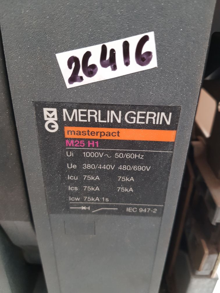 MERLIN GERIN M25 H1 MASTERPACT CIRCUIT BREAKER 2500A