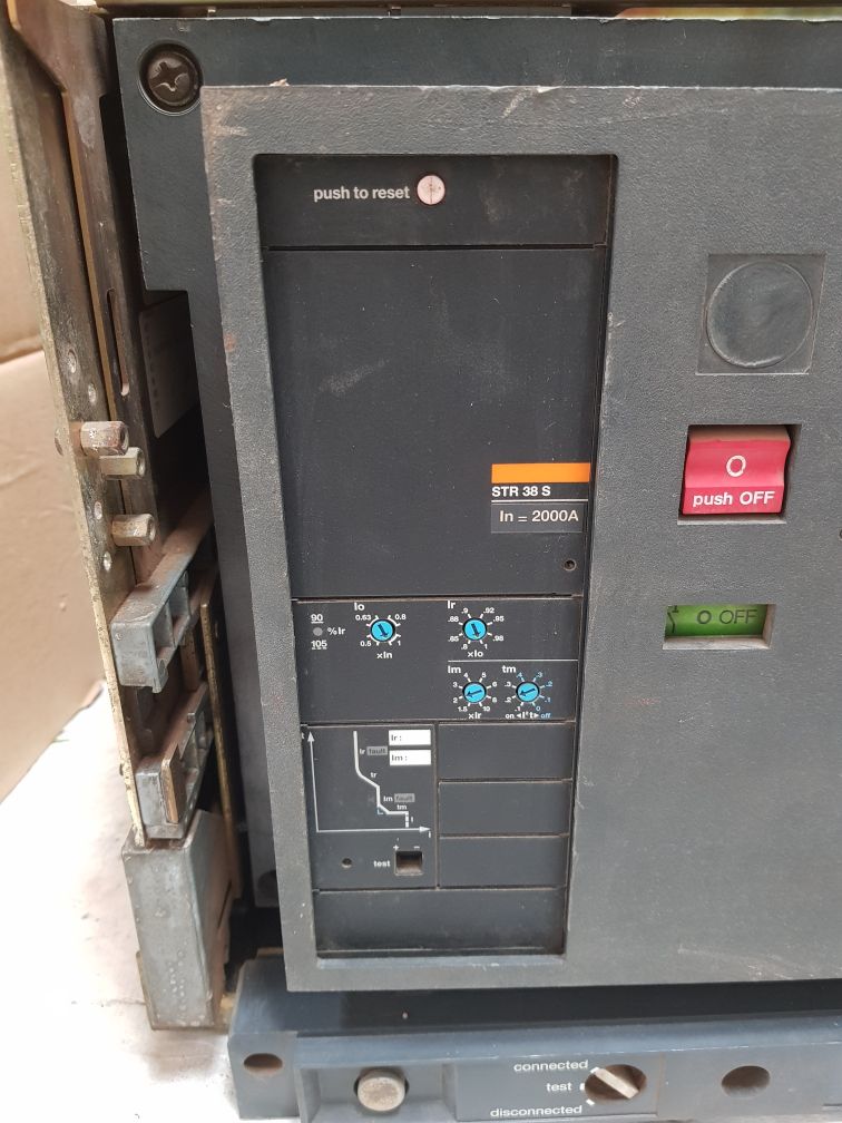 MERLIN GERIN M20 H2 MASTERPACT CIRCUIT BREAKER 2000A