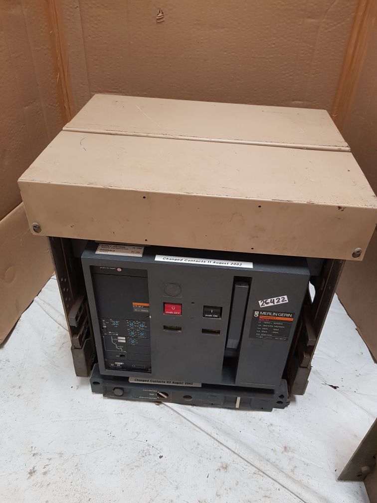 MERLIN GERIN MASTERPACT M16 H1 CIRCUIT BREAKER 1600A