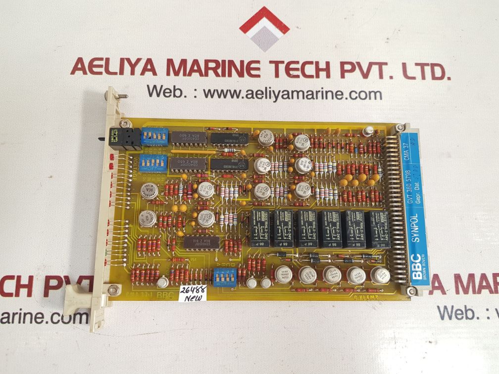 ABB GVT 360 5798 MONITORING CARD