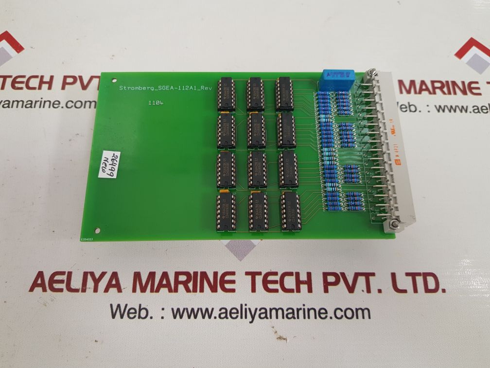 STROMBERG SGEA-112A1-REV PCB CARD