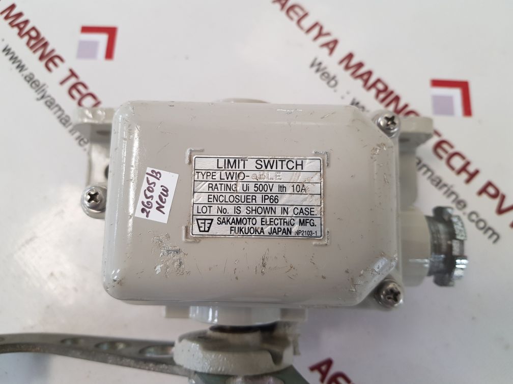 SAKAMOTO LWIO-ABLE LIMIT SWITCH NP2103-1