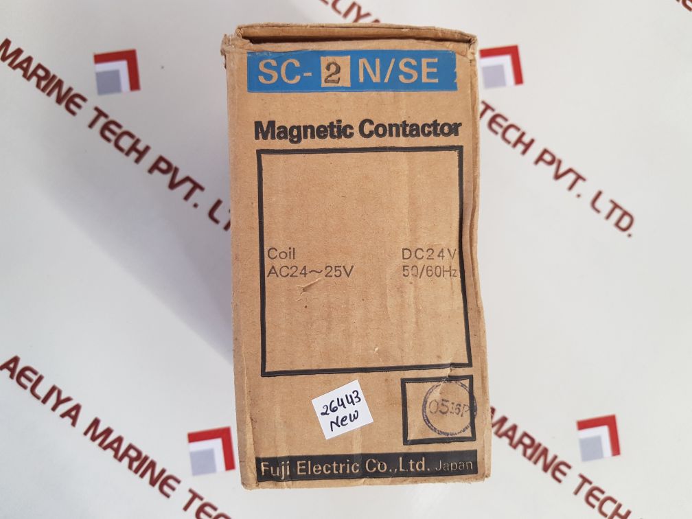 FUJI ELECTRIC SC-2N/SE[35] MAGNETIC CONTACTOR BATT.0106.001