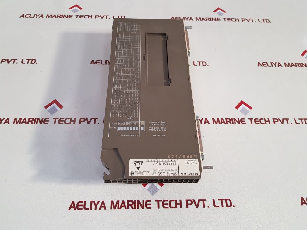 SIEMENS SIMATIC S5 6ES5 306-7LA11 INTERFACE MODULE