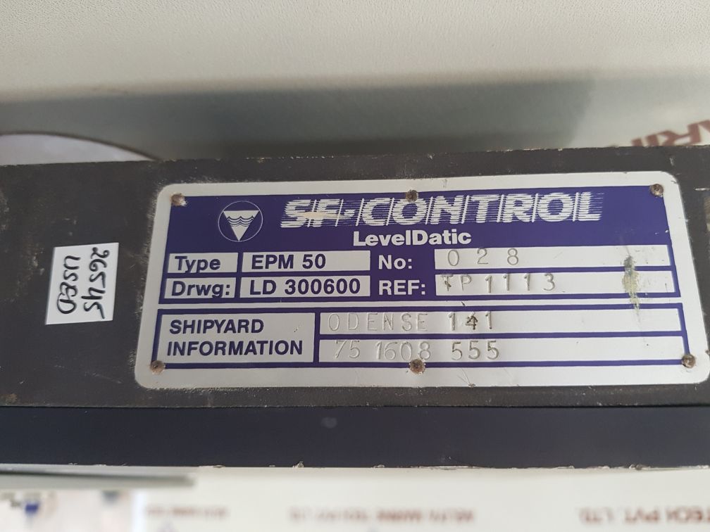 SF-CONTROL VAISALA LEVEL DATIC EPM 50 ELECTRIC LEVEL MEASURING MODULE 0.4-6.0 BAR