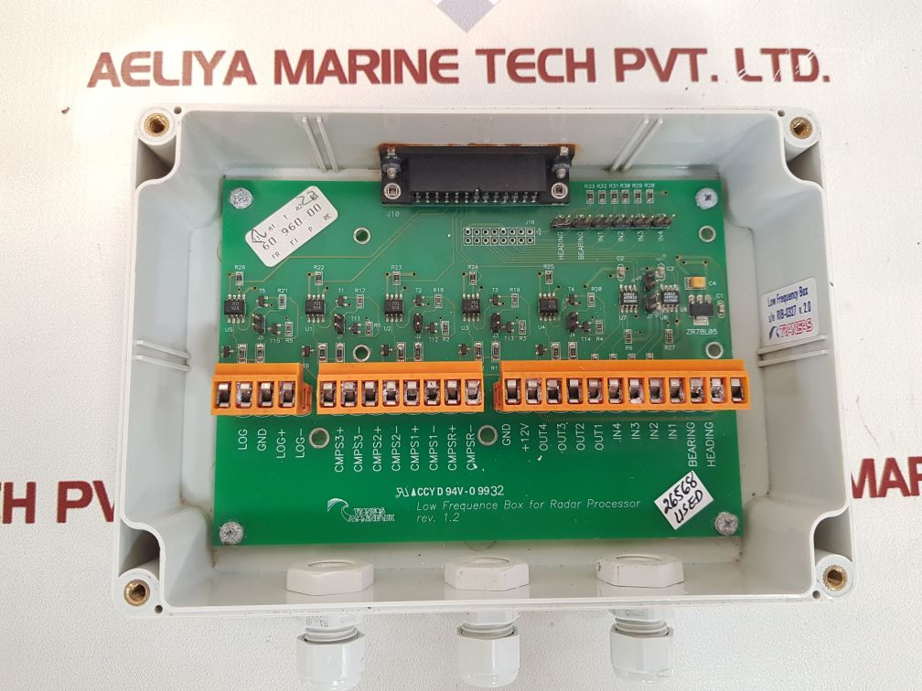 TRANSAS MARINE LOW FREQUENCY BOX FOR RADAR PROCESSOR