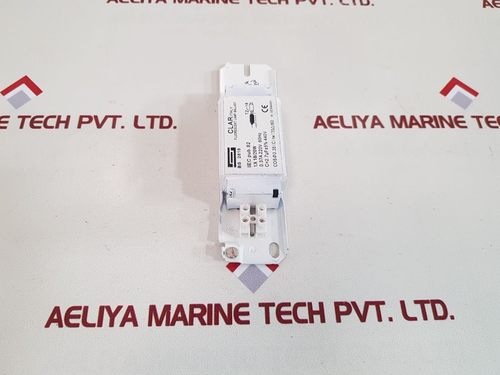 CLAR BS 2818 FLUORESCENT LAMP BALLAST