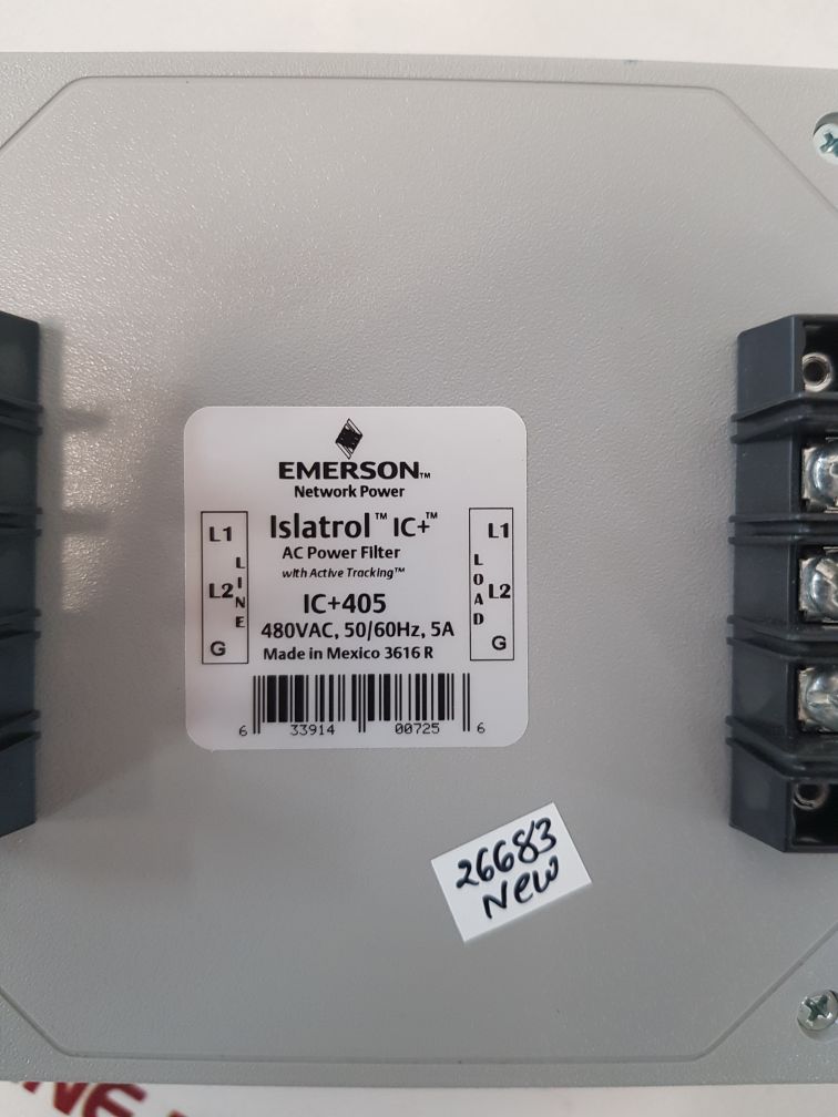 EMERSON ISLATROL IC+ AC POWER FILTER 7805756