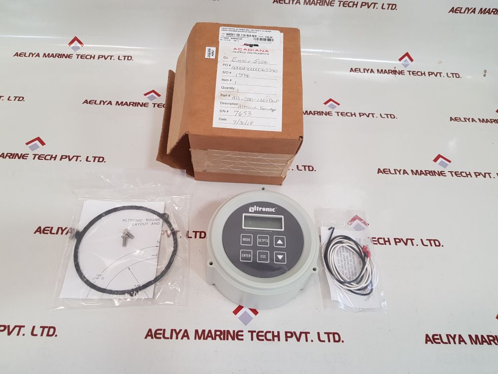 ALTRONIC DIGITAL SETPOINT GAUGE DSG-1201 DUP