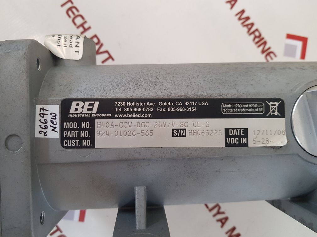 BEI INDUSTRIAL ENCODERS 924-01026-565