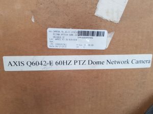 AXIS COMMUNICATIONS AXIS Q6042-E 60HZ NETWORK CAMERA