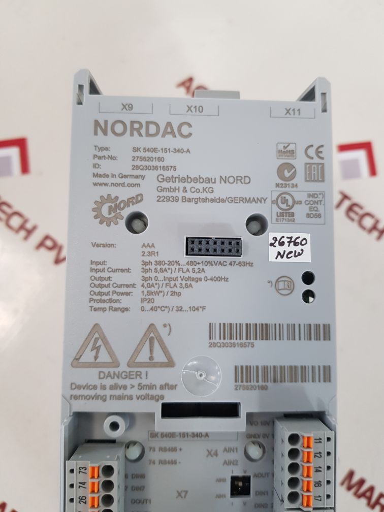 GETRIEBEBAU NORD SK540E-151-340-A