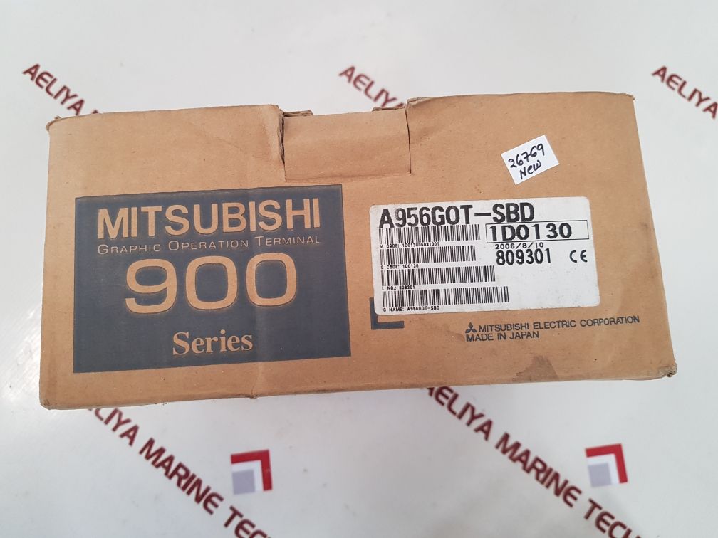 MITSUBISHI MELSEC A956GOT-SBD GRAPHIC OPERATION TERMINAL PANEL 900 SERIES