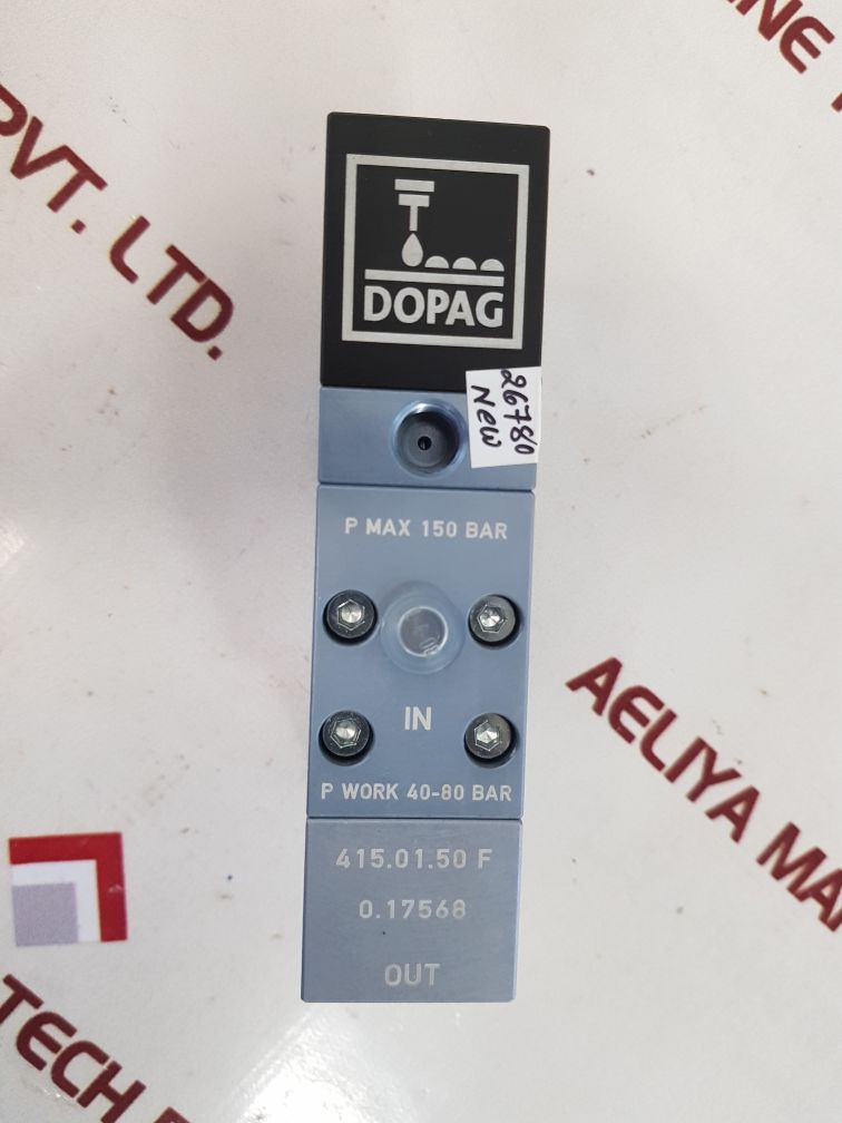 DOPAG 415.01.50 F METERING VALVE 0.1-3ML