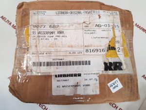 LIEBHERR 907768703 WATER PUMP 9077 687