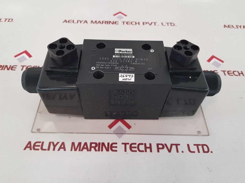 PARKER 4D02 3203 0302 D1W30 DIRECTIONAL VALVE