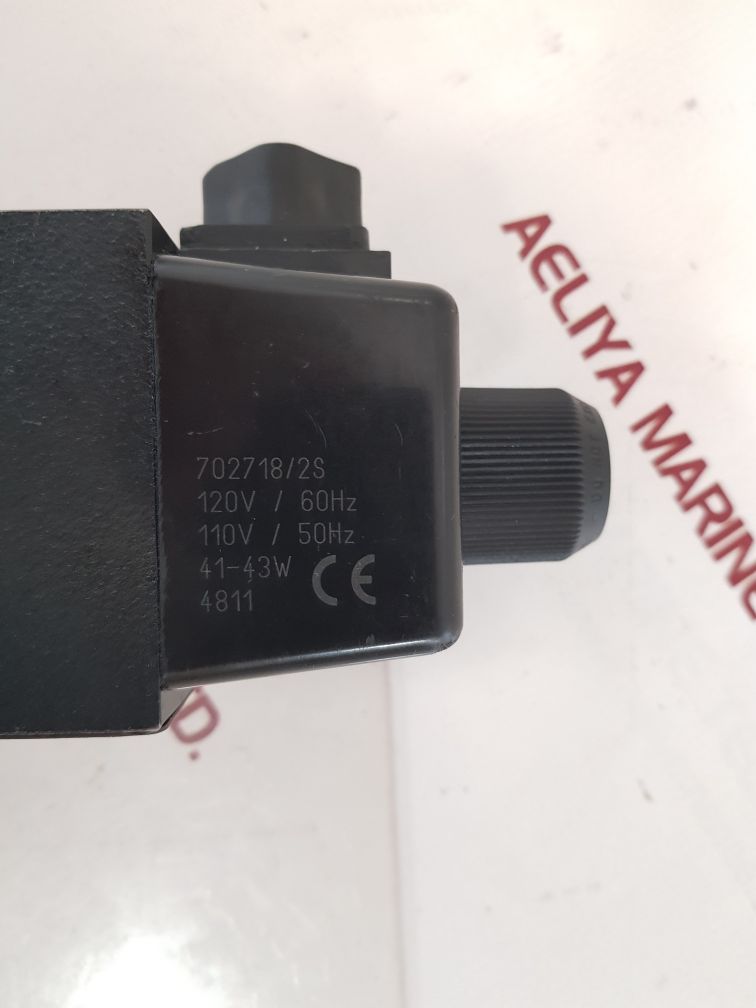 PARKER 4D02 3151 0101 D1W30 SOLENOID DIRECTIONAL VALVE