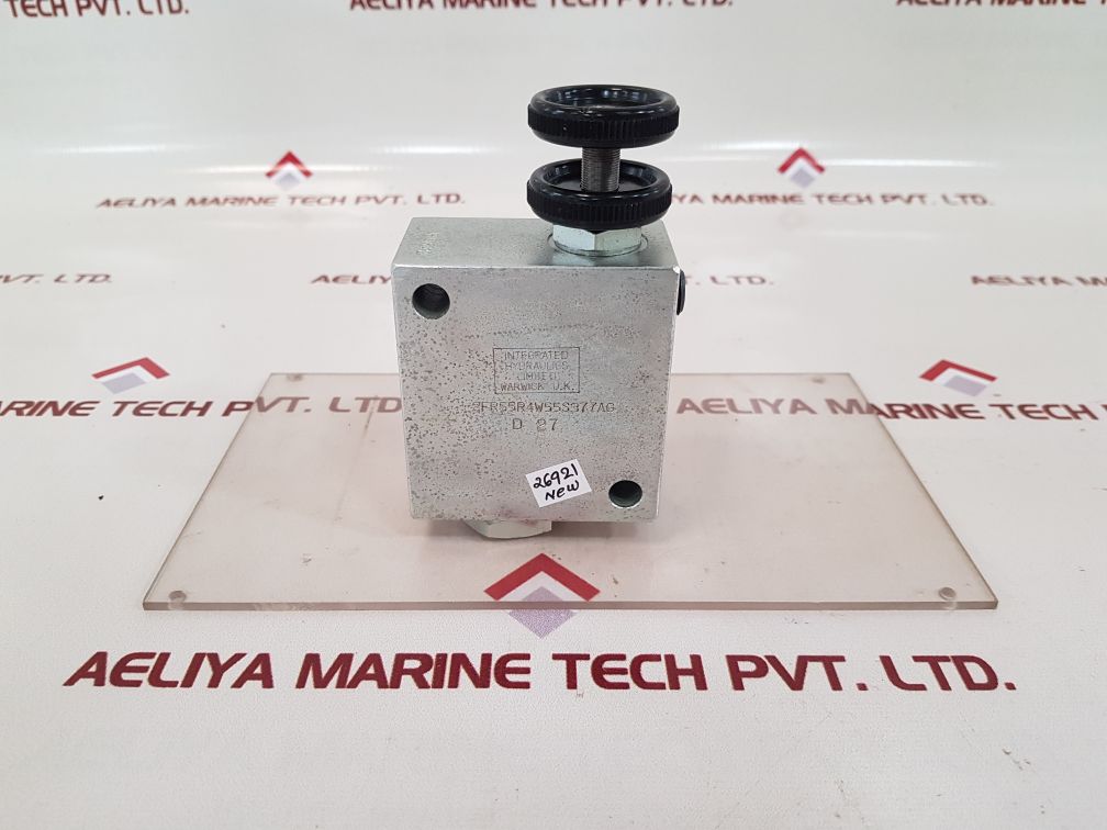 INTEGRATED HYDRAULICS 2FR55R4W55S377AG VALVE BLOCK