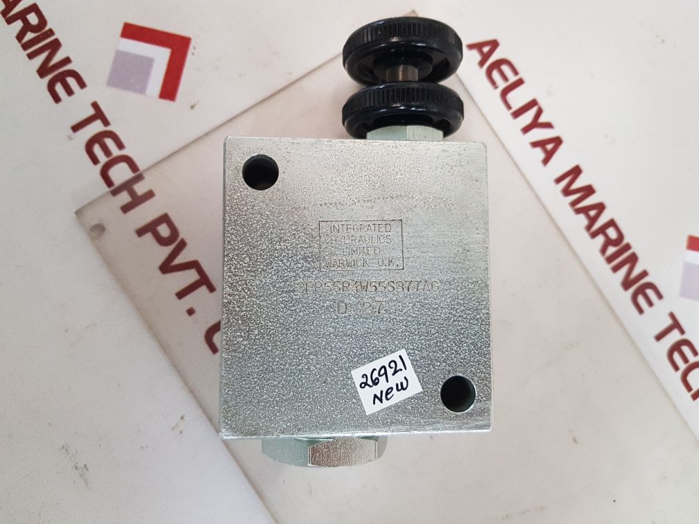 INTEGRATED HYDRAULICS 2FR55R4W55S377AG VALVE BLOCK