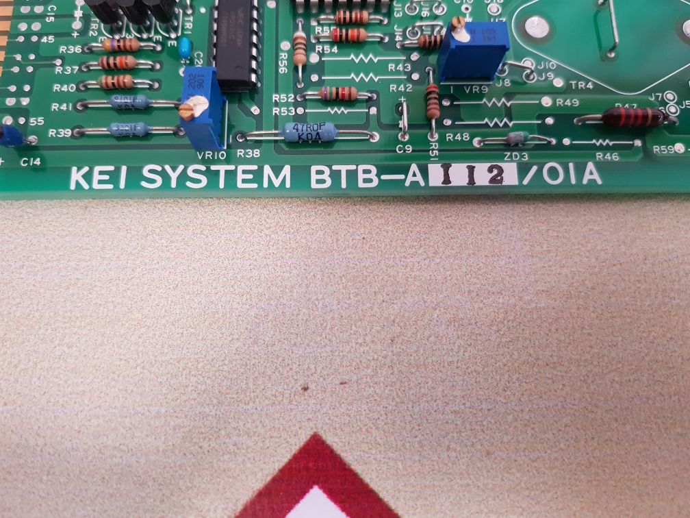 KEI SYSTEM BTB-AII2/01A PCB CARD