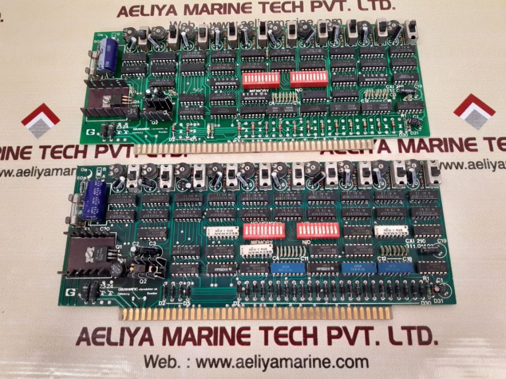 GEAMATIC CXI 210 311.014.03 PCB CARD