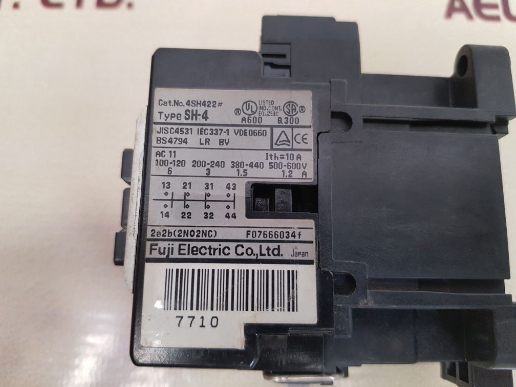 FUJI ELECTRIC 4SH422# CONTACTOR SH-4