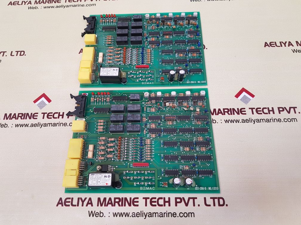 BEMAC UST-206-D PCB CARD 1321D