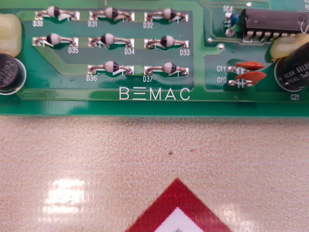 BEMAC UST-206-D PCB CARD 1321D