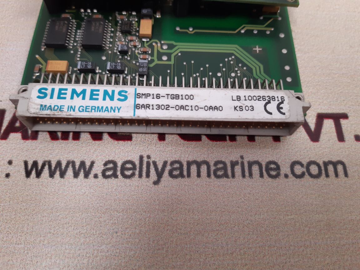 SIEMENS SMP16-TGB100 PCB CARD 6AR1302-0AC10-0AA0