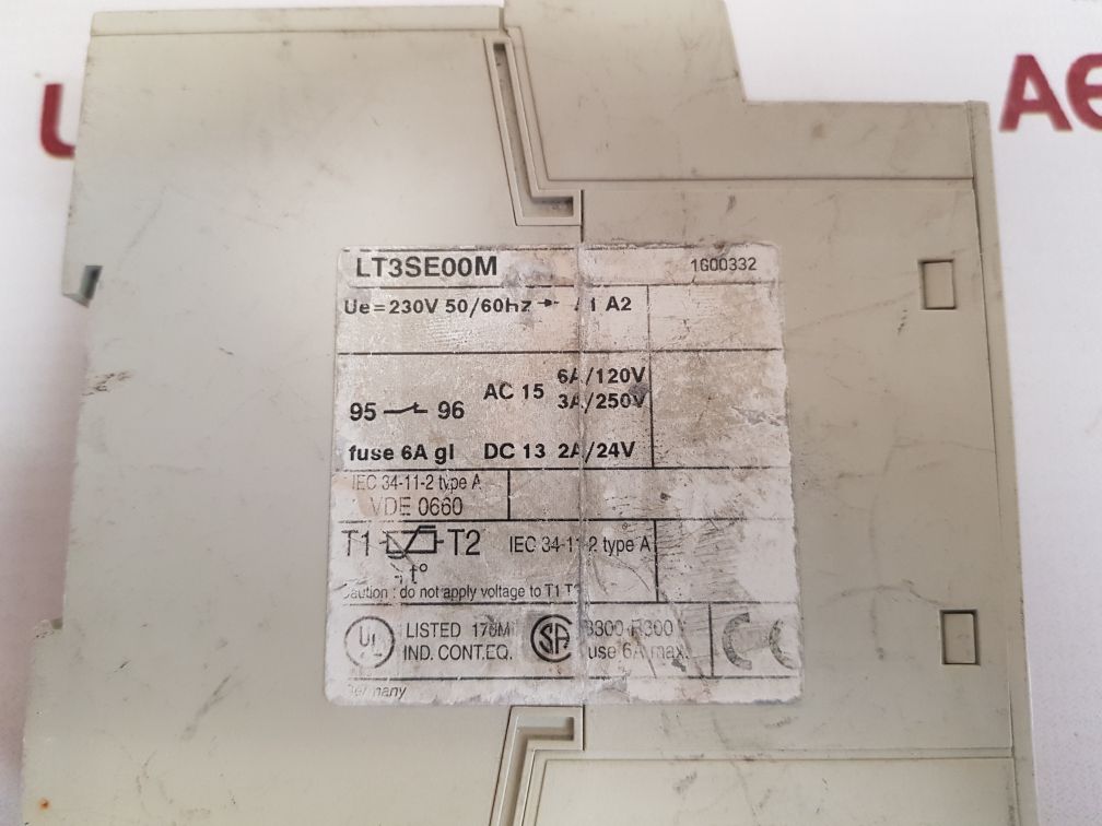 TELEMECANIQUE LT3SE00M THERMISTOR PROTECTION RELAYS