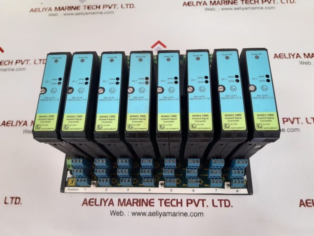 ELCON INSTRUMENTS EX-90.C.117 X ISOLATED SIGNAL CONVERTERS