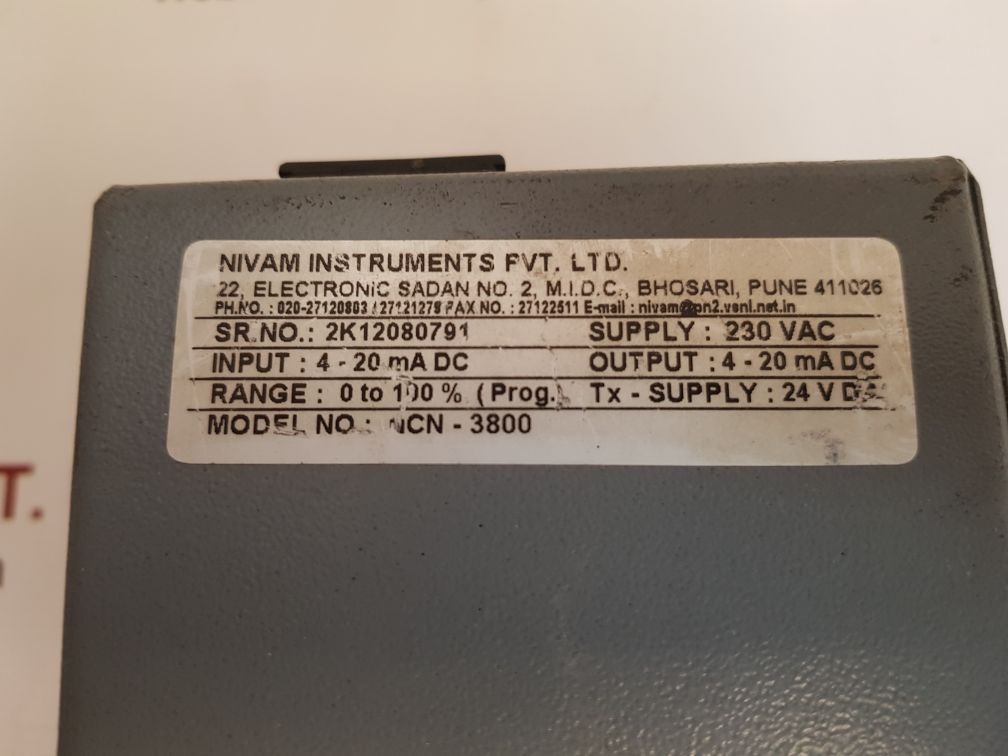ELECTROMATIC S-SYSTEM SYY 155 380 LINE VOLTAGE CONTROLLER