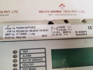 AREVA P6328491040PF03E00 POWER RELAY