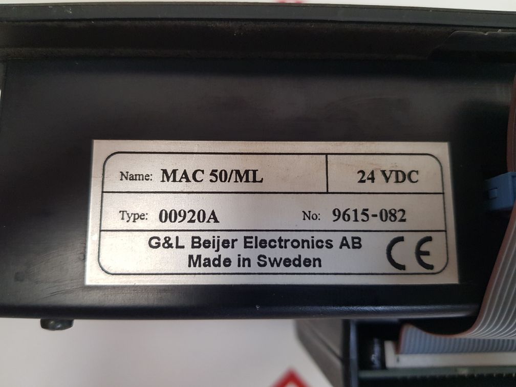 G&L BEIJER ELECTRONICS 00920A OPERATOR PANEL MAC 50/ML