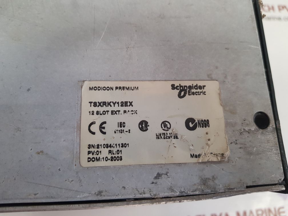 SCHNEIDER ELECTRIC MODICON PREMIUM EXTENDABLE RACK TSXRKY12EX