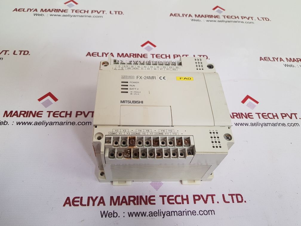 MITSUBISHI MELSEC FX-24MR-ES PROGRAMMABLE CONTROLLER