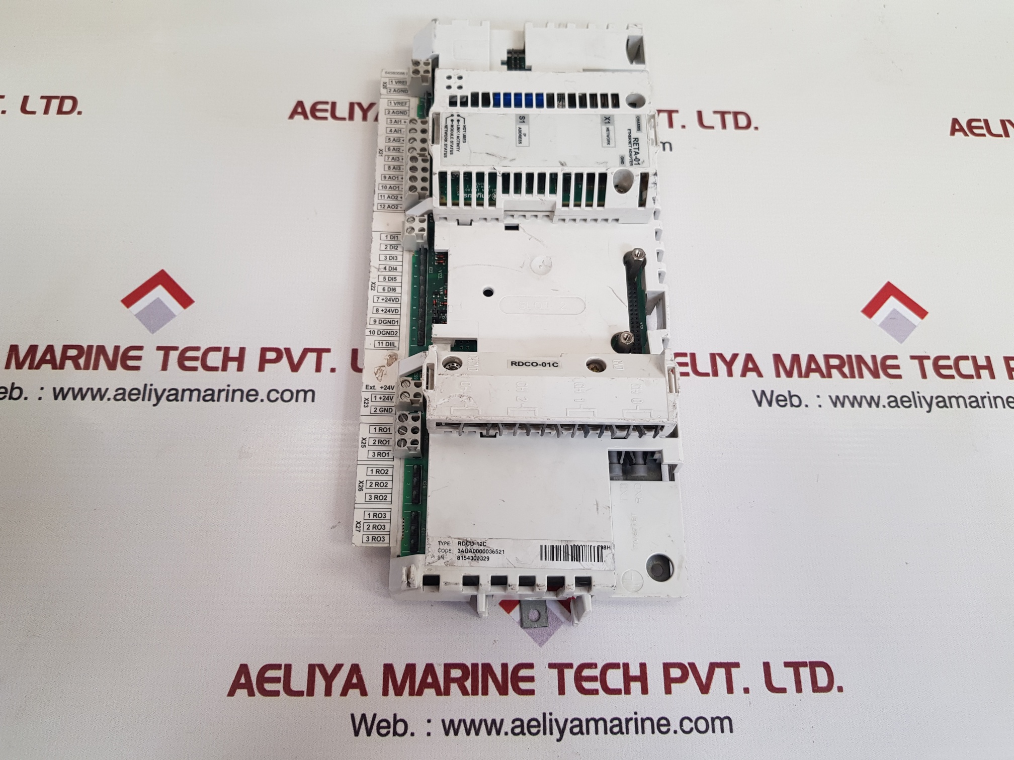 RDCU-12C ETHERNET ADAPTER