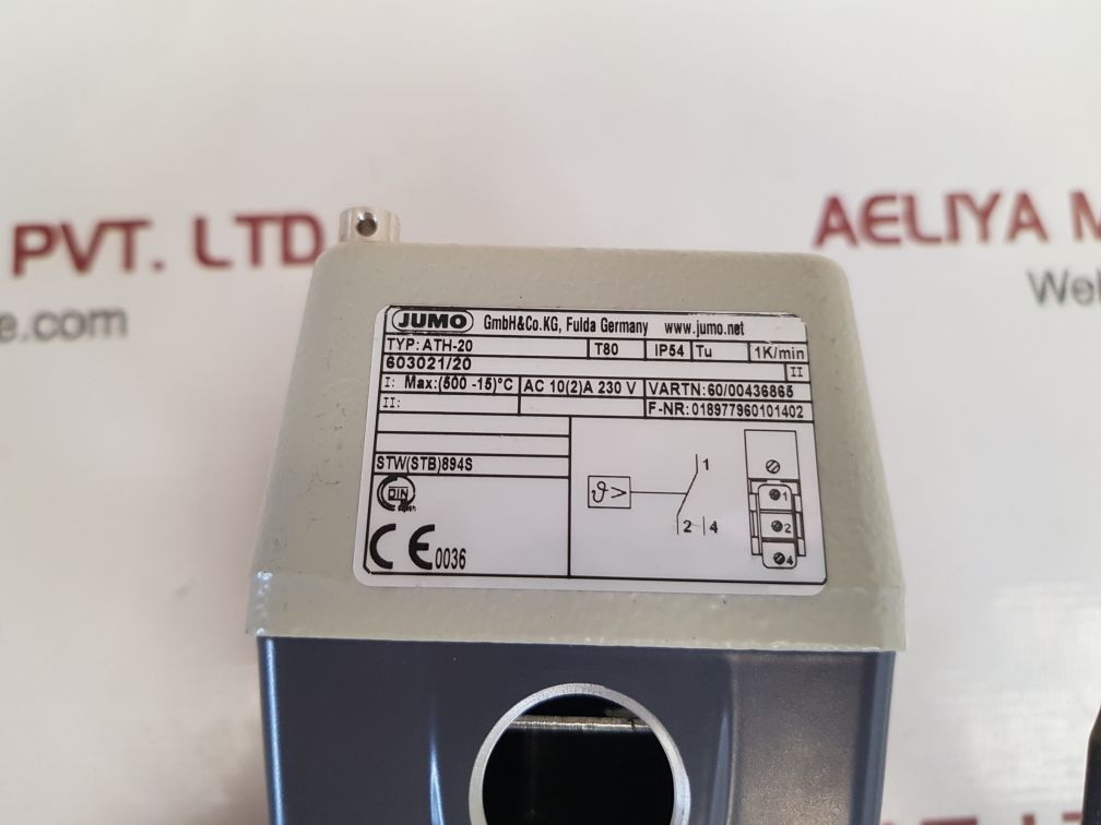 JUMO ATH-20 THERMOSTAT 500-15 'C