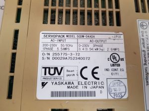 YASKAWA SERVOPACK SGDM-04ADA SERVO DRIVE