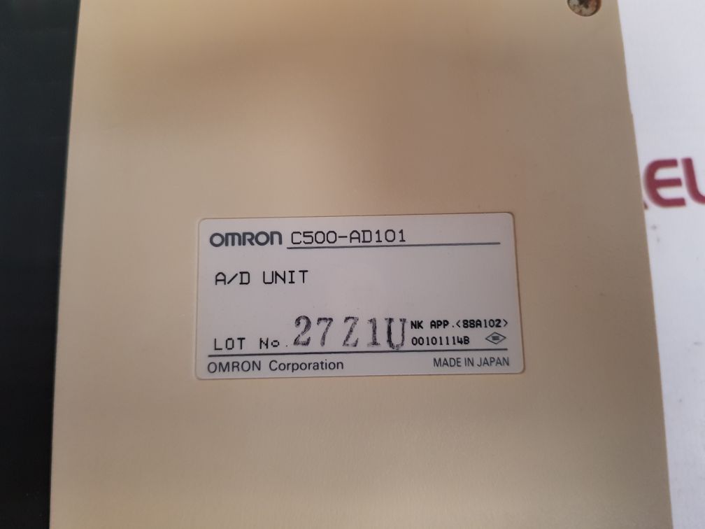 OMRON C500-AD101 A/D UNIT AD101