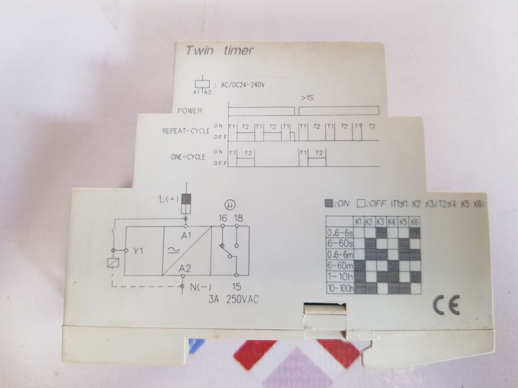 DHC DHC19S-S TWIN TIMER