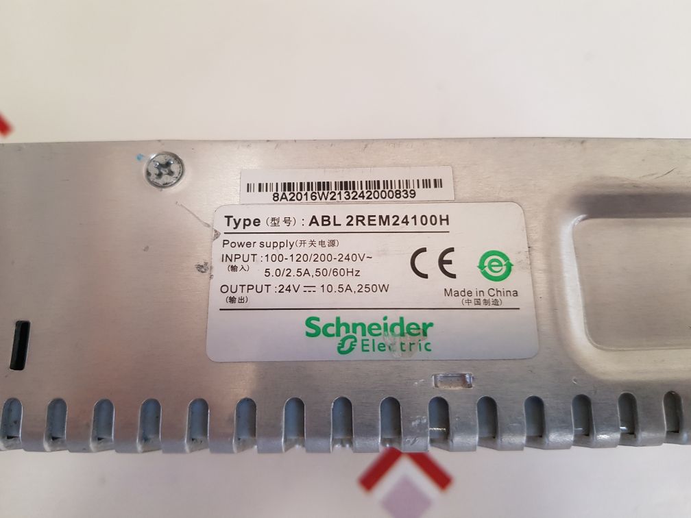 SCHNEIDER ELECTRIC ABL2REM24100H POWER SUPPLY