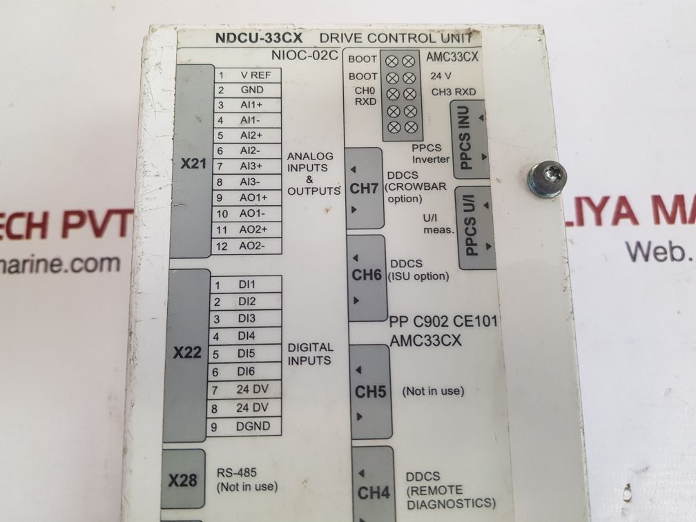 ABB 3AUA0000052750 DRIVE CONTROL UNIT