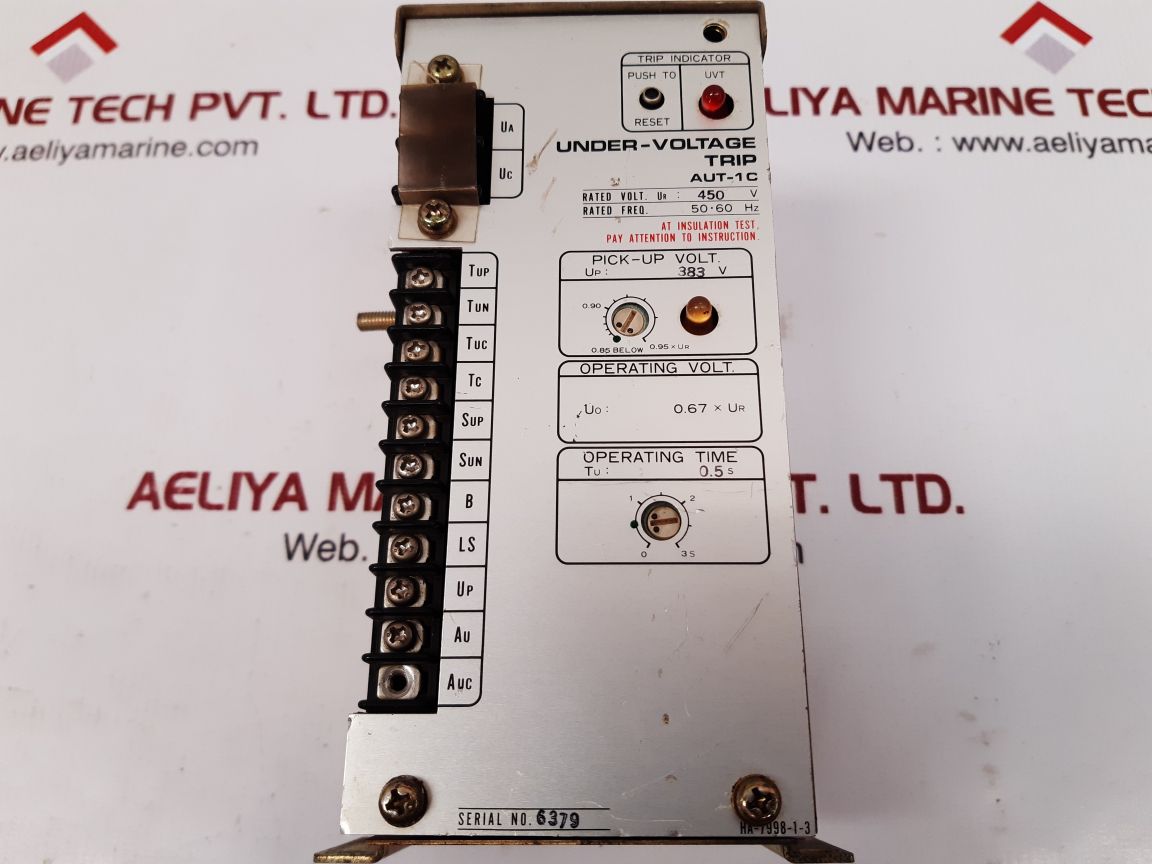 UNDER-VOLTAGE TRIP DEVICE AUT-1C