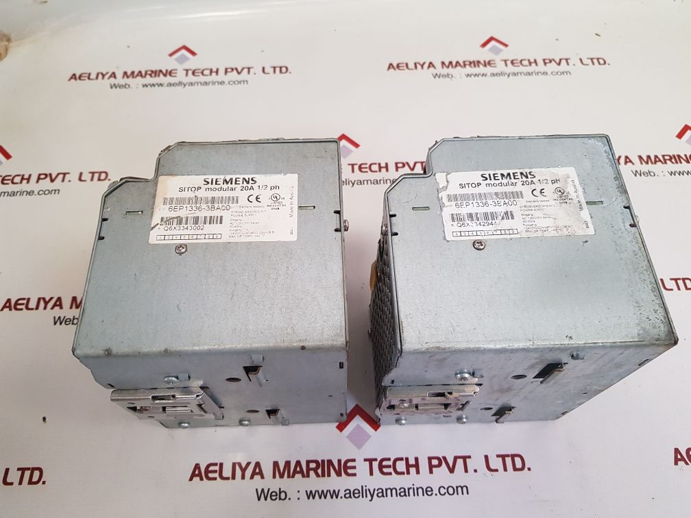 SIEMENS 6EP1 336-3BA00 SITOP MODULAR 20A ½ PH