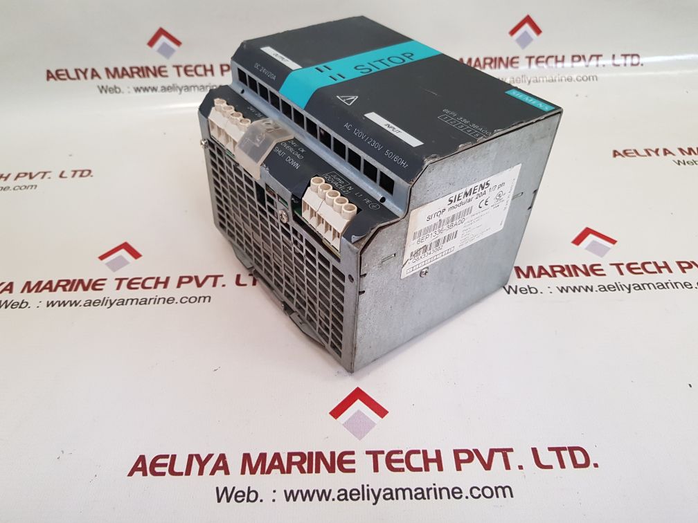 SIEMENS 6EP1 336-3BA00 SITOP MODULAR 20A ½ PH