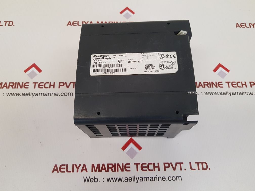 ALLEN-BRADLEY 1756-PA75/A CONTROLLOGIX POWER SUPPLY