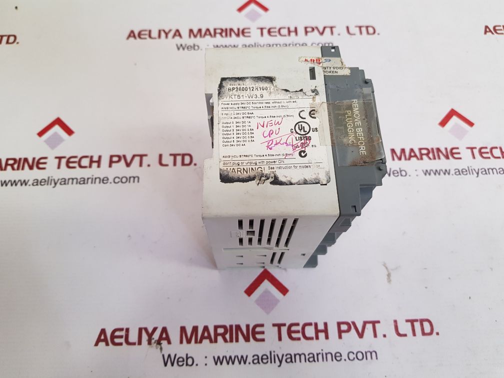 ABB 07KT51-W3.9 ADVANT CONTROLLER 31 BASIC UNIT