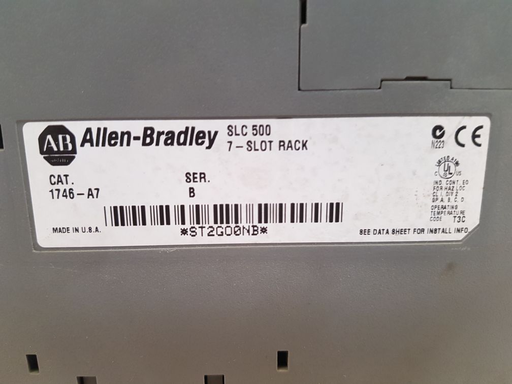 ALLEN-BRADLEY SLC500 1746-OW16 OUTPUT MODULE 1746-A7