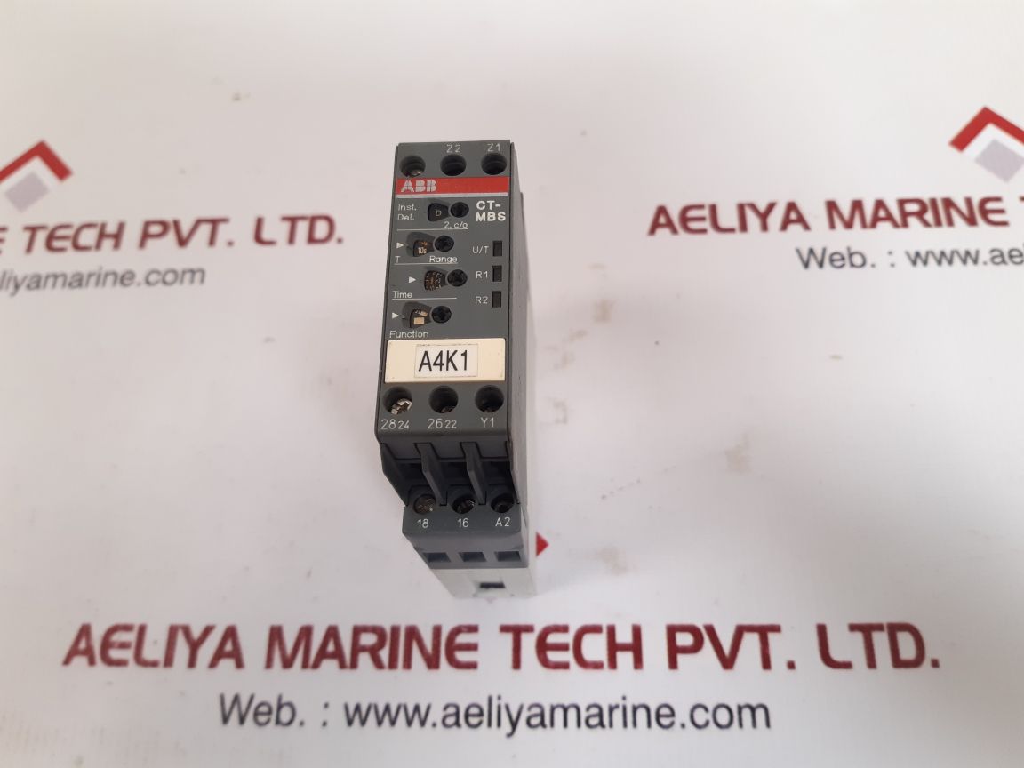 ABB CT-MBS 22 MULTIFUNCTION TIME RELAY 1SVR630010R3200
